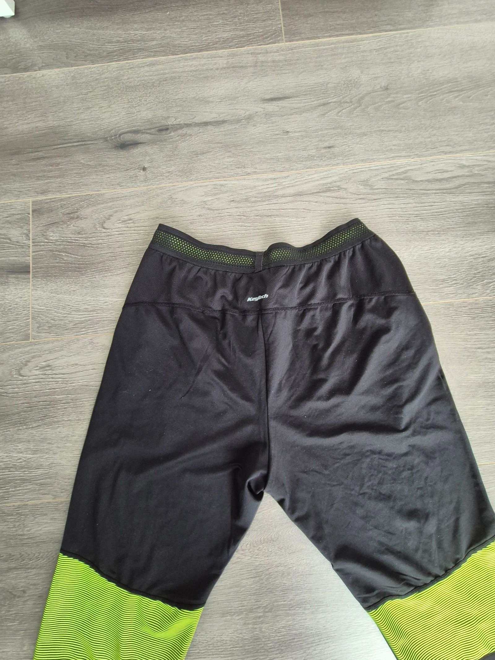 Kelme sports pants track pants black neon yellow size L / M – photo 9